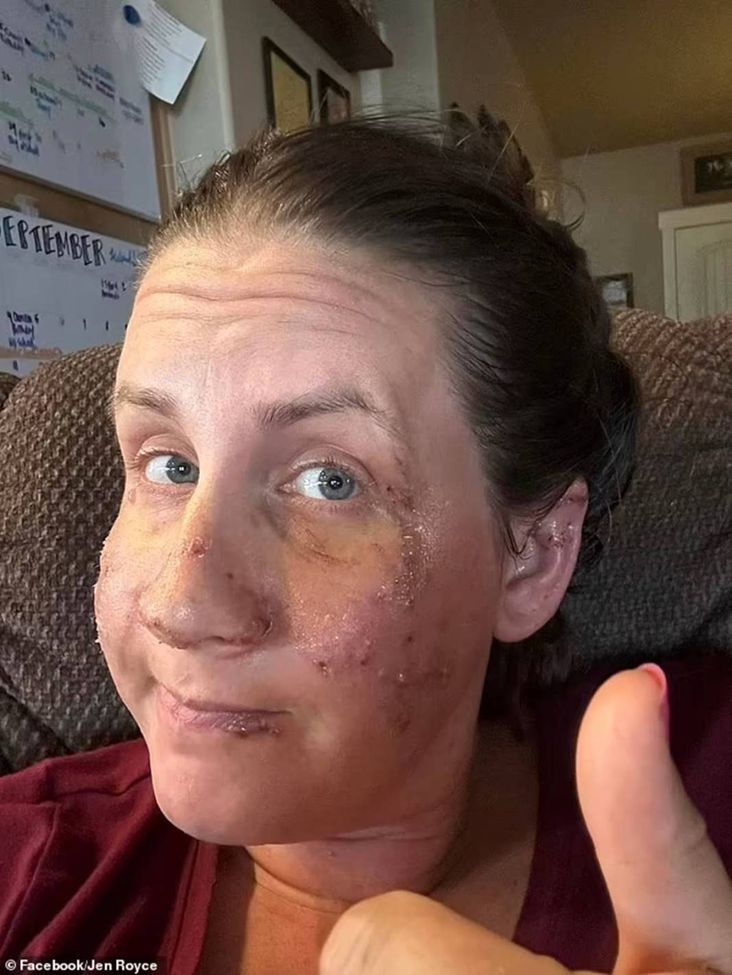 Nehre girdi, kanlar içinde çıktı! O canavar yüzünü paramparça etti... Arkasından usulca gelip... 9